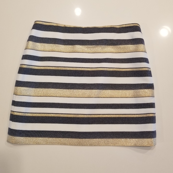 J. Crew Dresses & Skirts - JCrew  striped skirt sz4